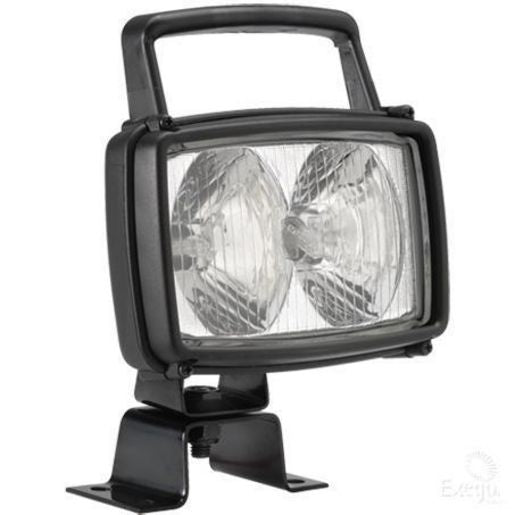 Narva Halogen Work Light Rectangular 12V Wide Flood Beam 72406