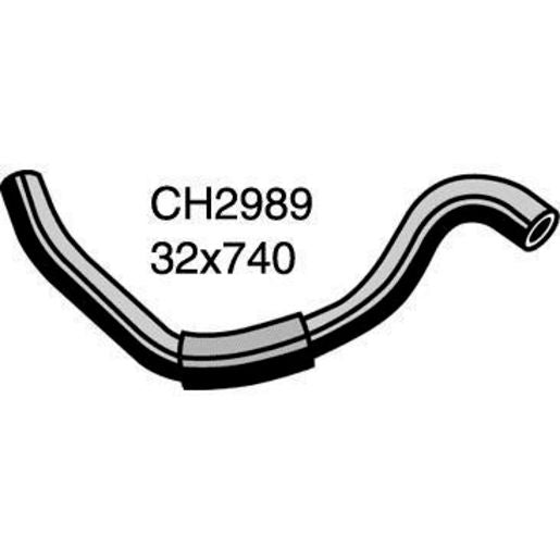 Mackay Bottom Radiator Hose CH2989