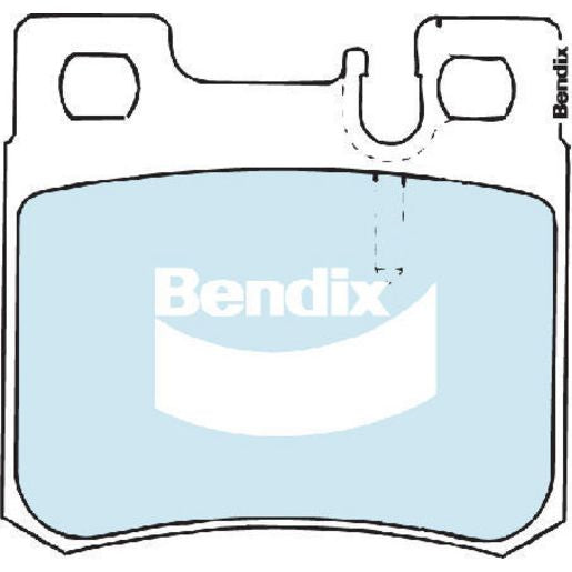 Bendix Brake Pad Set - General Ct DB1321CT