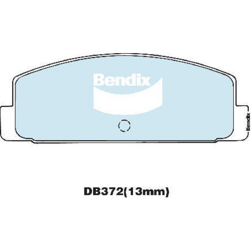 Bendix Pad Set-Disc Brake DB372AD