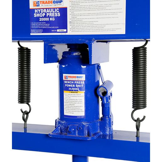Trade Quip Hydraulic Press 20 Tonne 1002