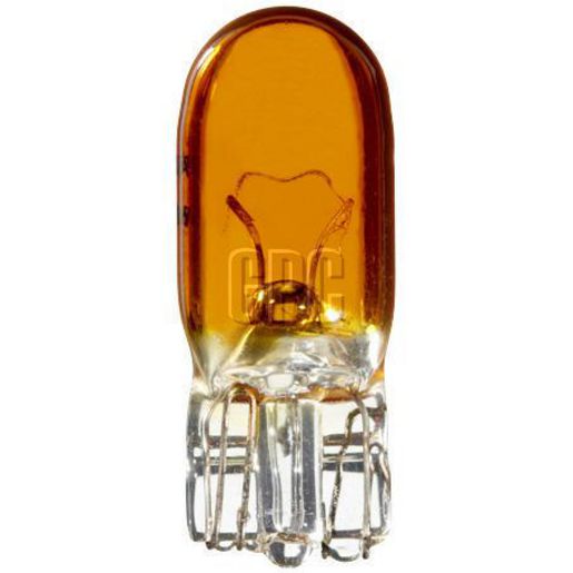 Austa Globe-Wedge 12V5W Amber Boxed(10) 501A