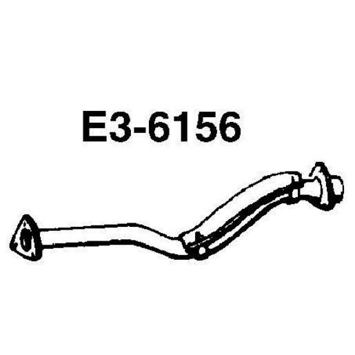 Walker Exhaust Pipe-Exhaust E3-6156