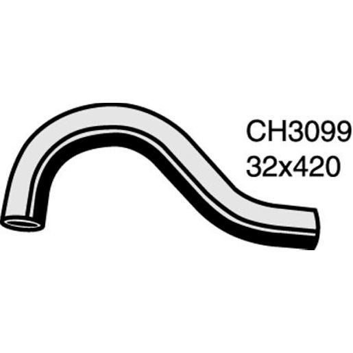 Mackay Bottom Radiator Hose CH3099