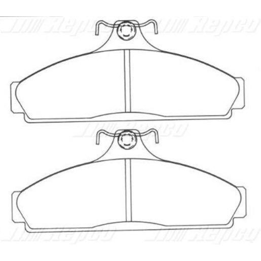 Silverline Brake Pads Set DB1076SLP