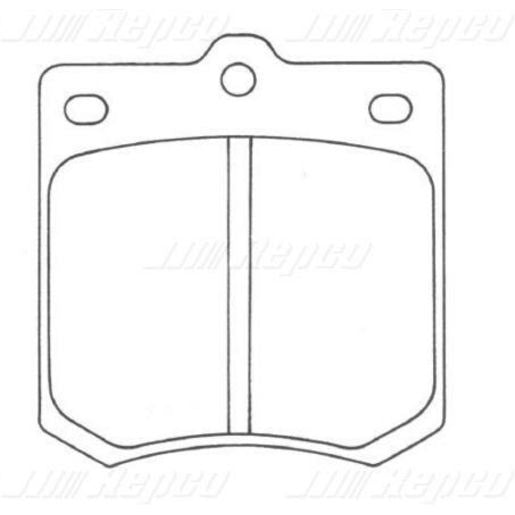 Silverline Brake Pads Set DB1026SLP