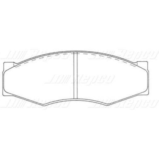 Silverline Brake Pads Set DB340SLP