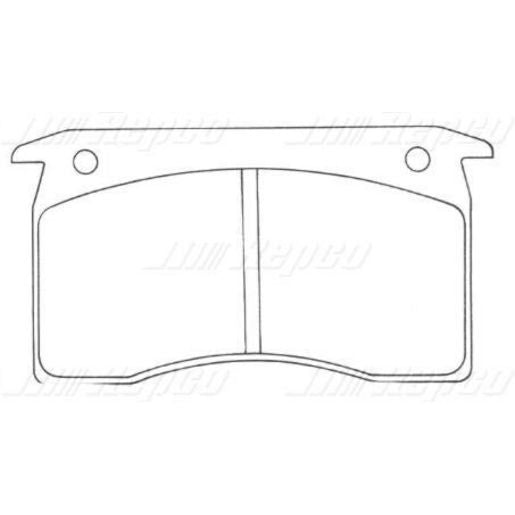 Silverline Brake Pads Set DB1029SLP