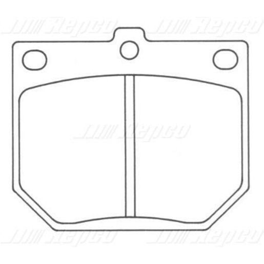 Silverline Brake Pad Set DB86SLP