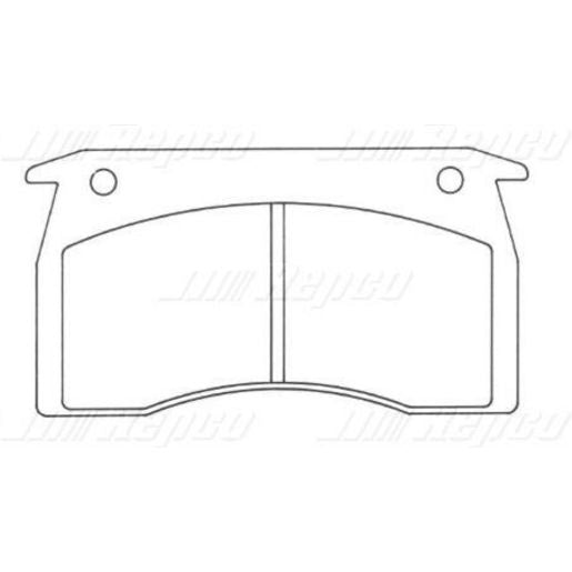 Silverline Brake Pads Set DB1028SLP