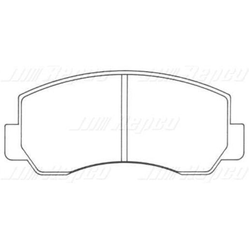 Silverline Brake Pads Set DB170SLP