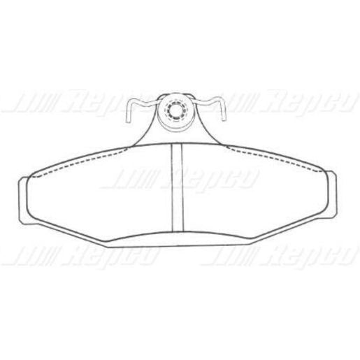 Silverline Brake Pads Set DB1094SLP