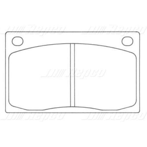 Silverline Brake Pads Set DB549SLP
