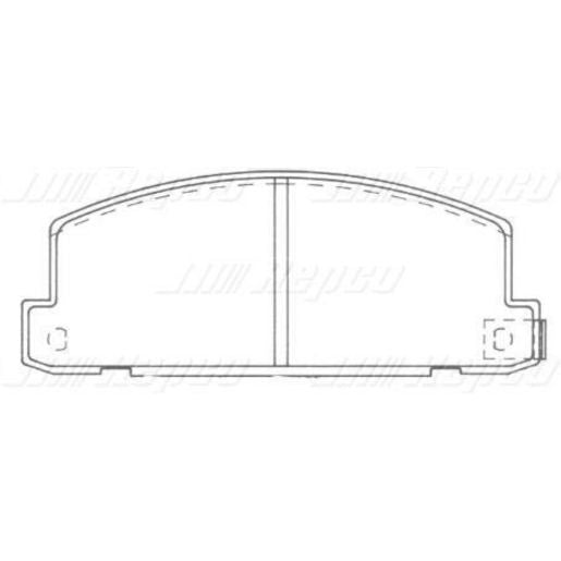Silverline Brake Pad Set DB395SLP