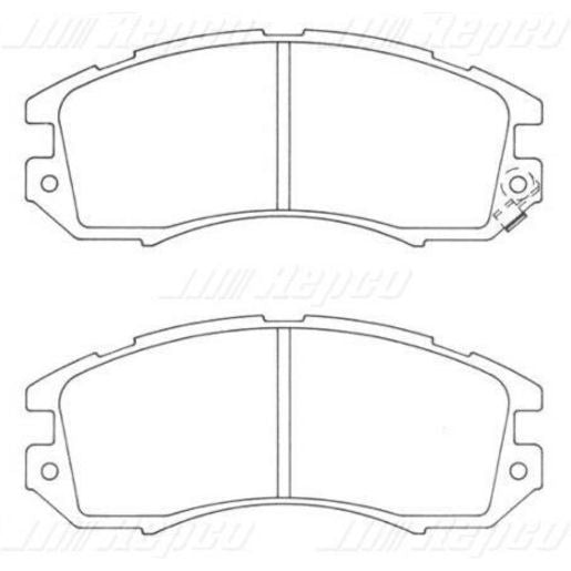 Silverline Brake Pads Set DB1185SLP