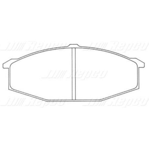 Silverline Brake Pads Set DB267SLP