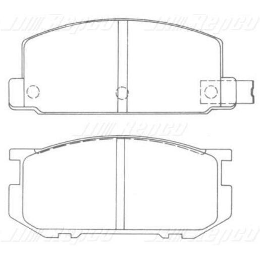 Silverline Brake Pads Set DB392SLP