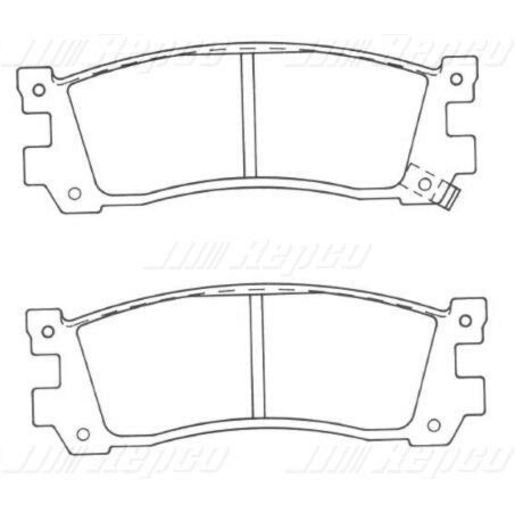 Silverline Brake Pads Set DB1112SLP