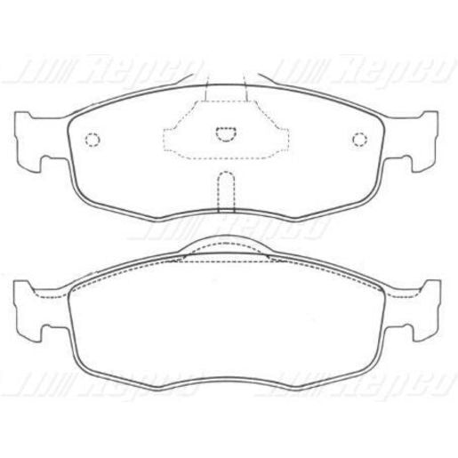 Silverline Brake Pads Set DB1299SLP