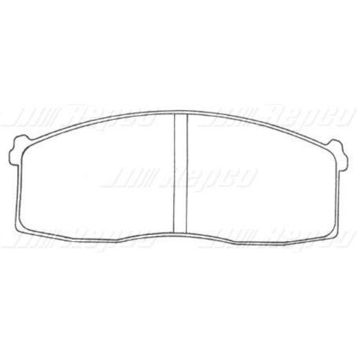 Silverline Brake Pads Set DB225SLP