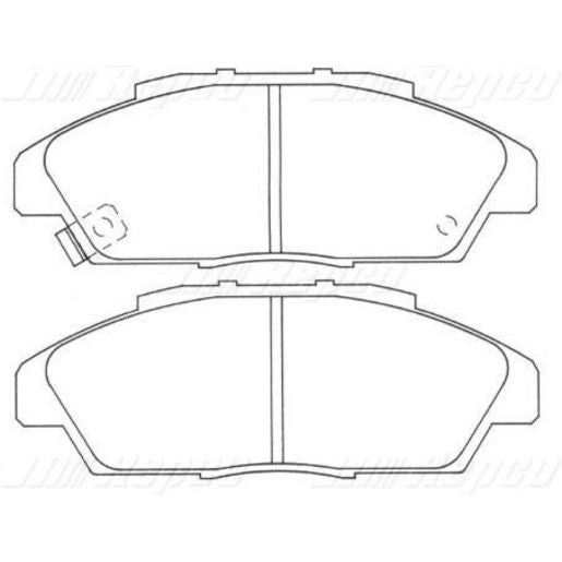 Silverline Brake Pads Set DB1172SLP