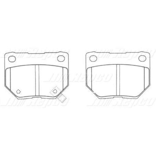 Silverline Brake Pad Set DB1220SLP