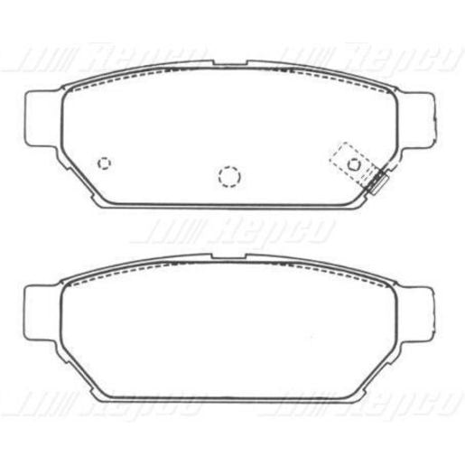 Silverline Brake Pad Set DB1278SLP