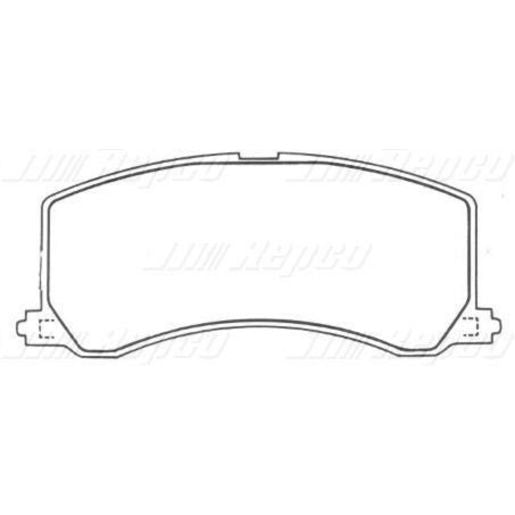 Silverline Brake Pads Set DB1304SLP