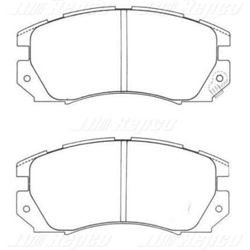 Silverline Brake Pads Set DB1219SLP
