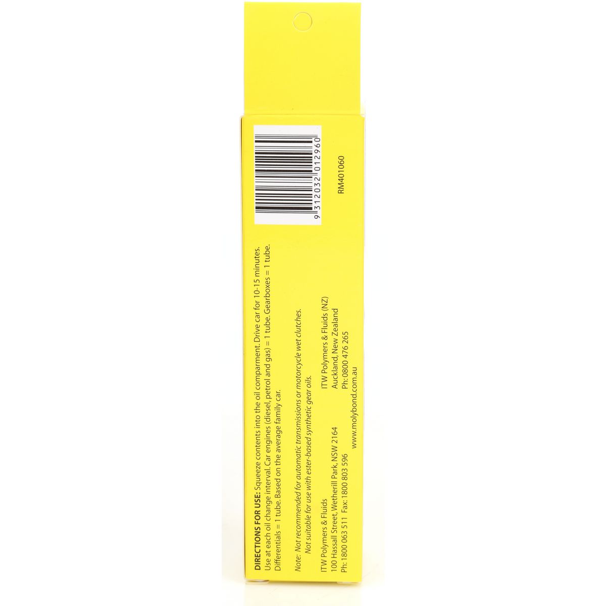 Molybond Molybond Formula 2.5 Engine & Trans Additive 60G RM401060