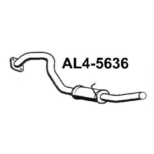 Walker Exhaust Muffler-Rear (Use M5798) AL4-5636
