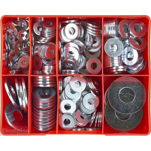 Champion Fasteners Super Heavy Duty Flat Washer Assortment CA1670