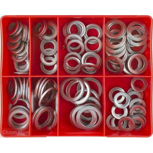Champion Fasteners Aluminium Sump Plug Washer Assortment CA1790