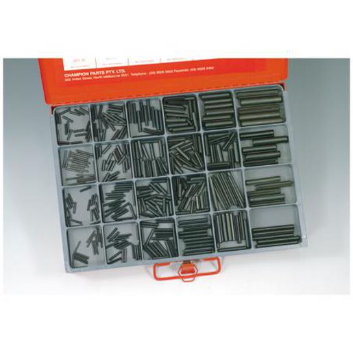 Champion Roll Pin Master Assortment Kit Metric 24 Sizes 360Pk CA2020