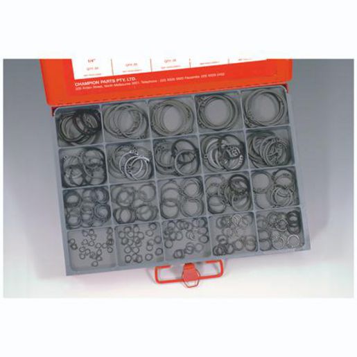 Champion Fasteners Imperial External Circlip Master Kit CA2035