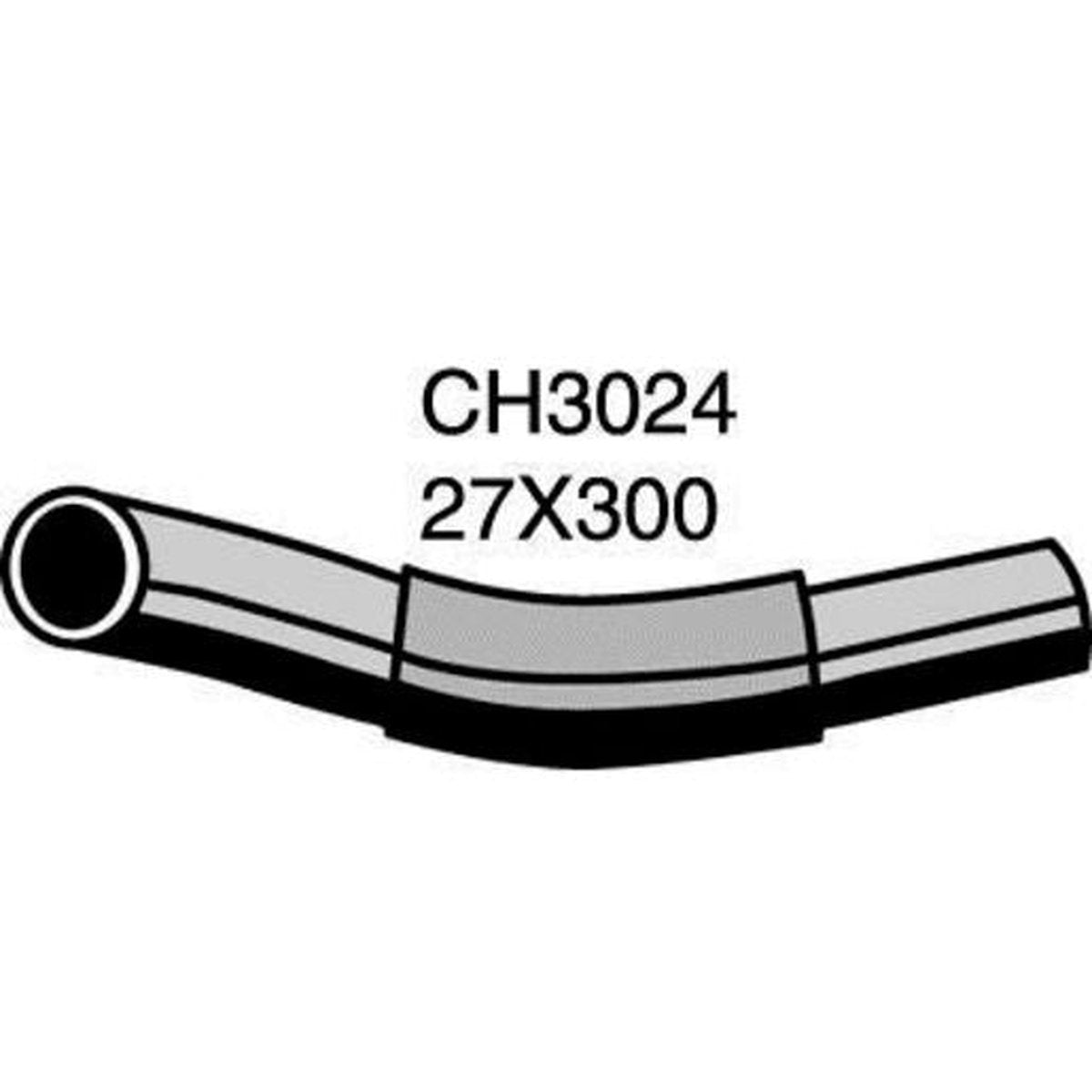 Mackay Bottom Radiator Hose CH3024