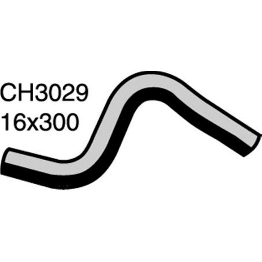 Mackay Heater Hose CH3029