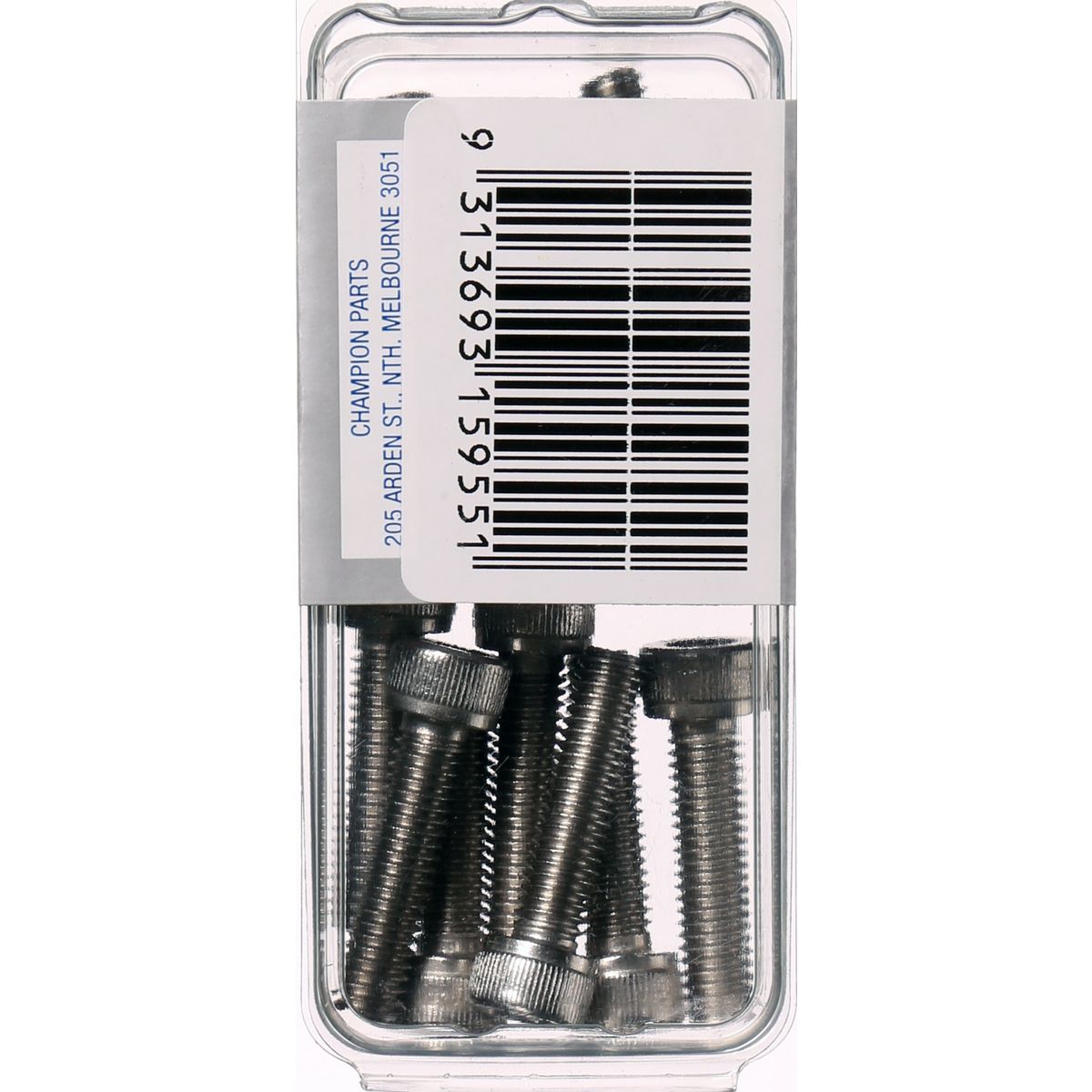 Champion Cap Screw Socket Head Stainless M6 x 25mm 10Pk CSP54