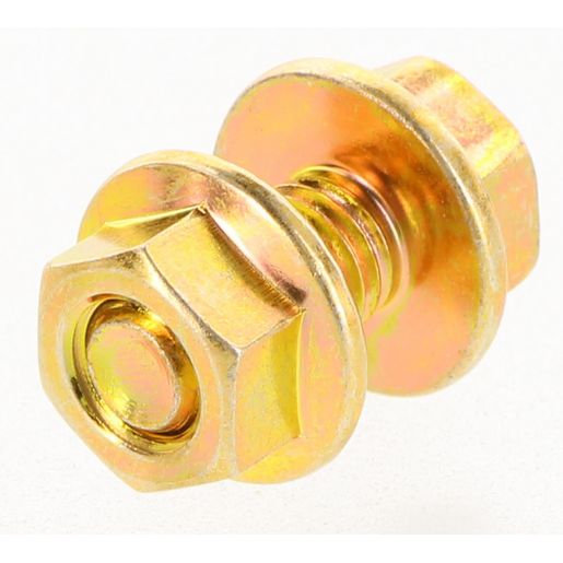 Champion Fasteners Hex Set Screw & Nut High Tensile Flanged 12Af M8 X 16mm Grade 8.8 FBM45