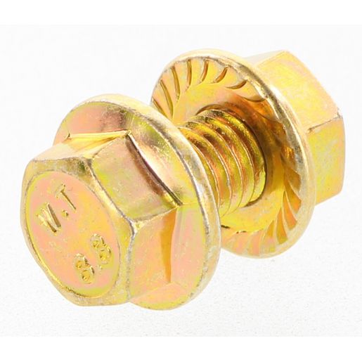Champion Fasteners Hex Set Screw & Nut High Tensile Flanged 12Af M8 X 16mm Grade 8.8 FBM45