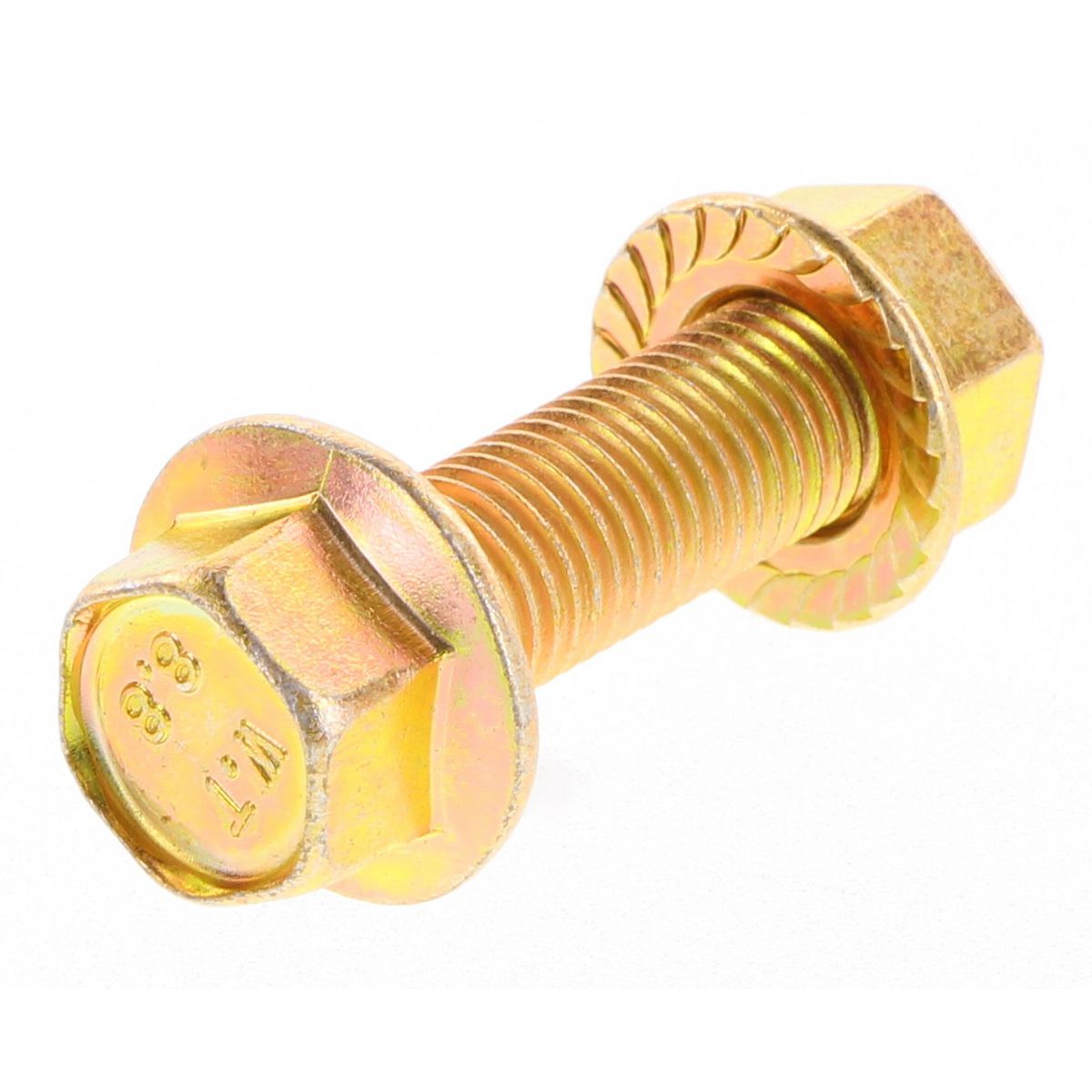 Champion Fasteners Hex Flange Bolt & Nut High Tensile M10 X 35 X 1.25mm 14Af Grade 8.8 FBM106