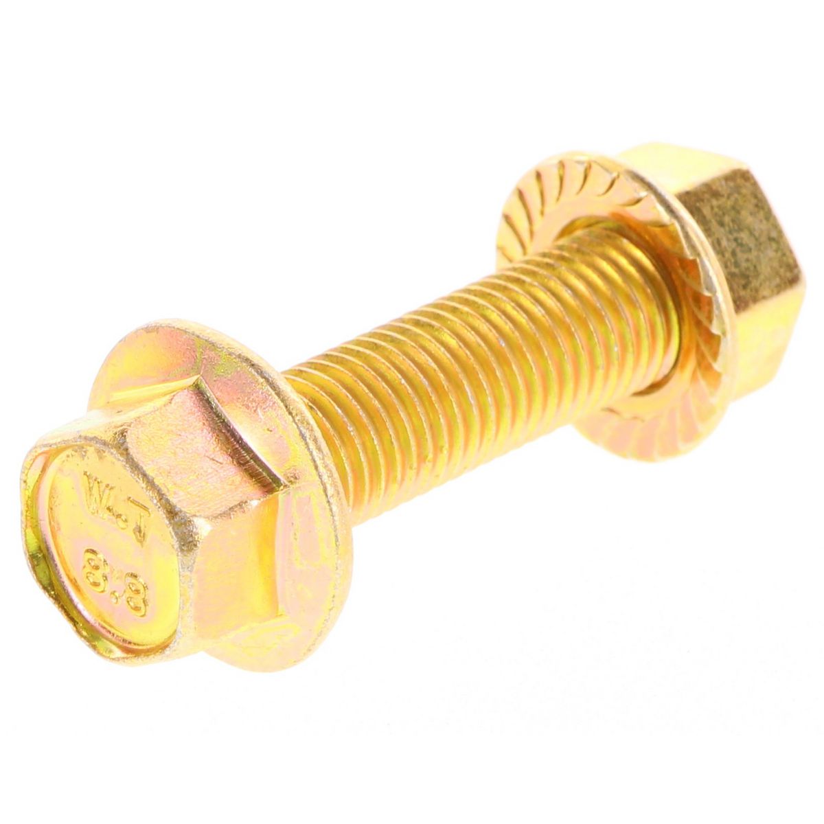 Champion Fasteners Hex Flange Bolt & Nut High Tensile M10 X 40 X 1.25mm 14Af Grade 8.8 FBM107