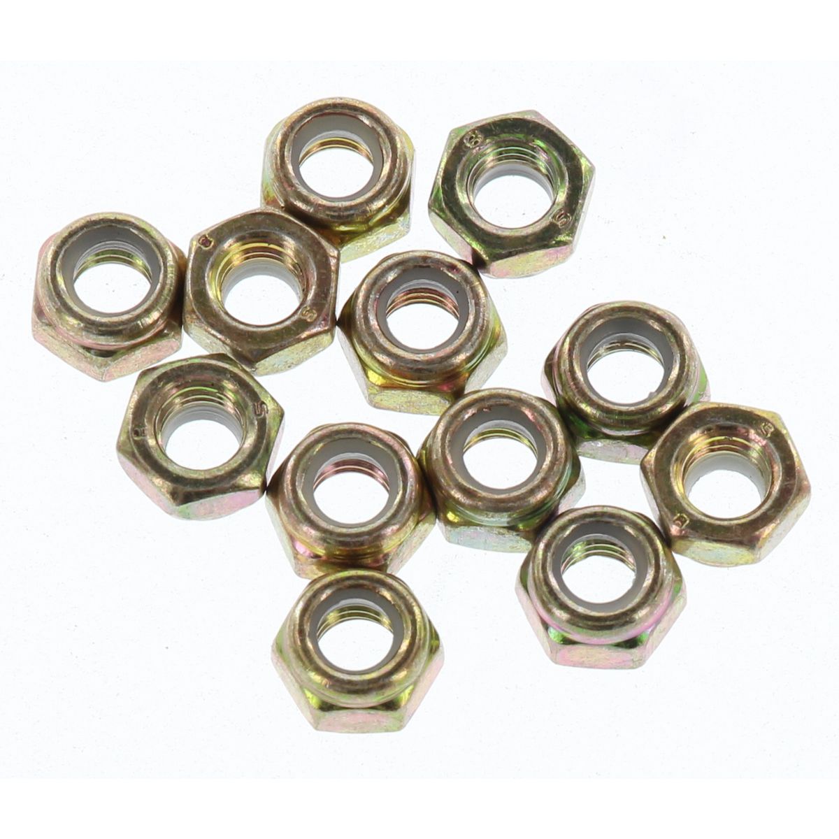 Champion Fasteners Hex Nut Self Locking Nylon Insert M5 X 0.8mm SLM157