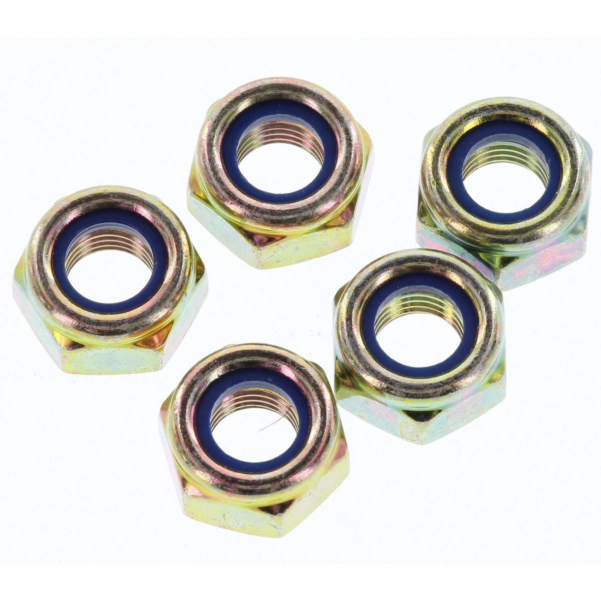 Champion Fasteners Hex Nut Self Locking Nylon Insert M10 X 1.25mm SLM164
