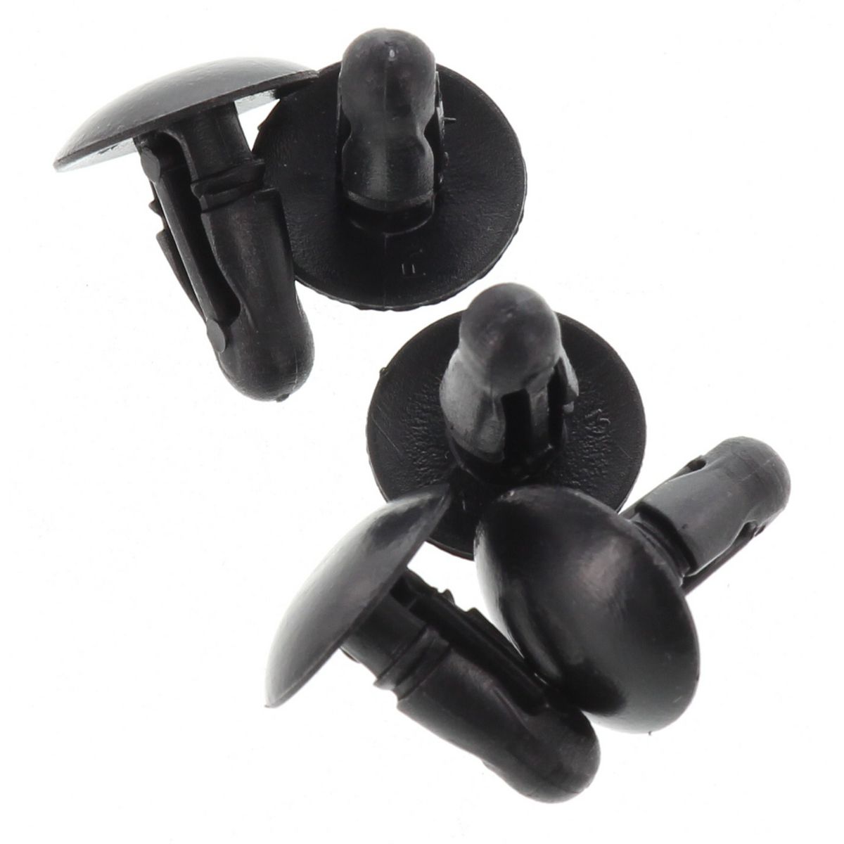 Champion Fasteners Retainer Clip Black Len: 13mm Hole: 5mm Head: 13mm TF18