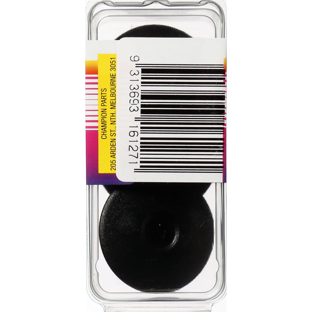 Champion Fasteners Bonnet Retainer Black Len: 18mm Hole: 9mm Head: 35mm TF23