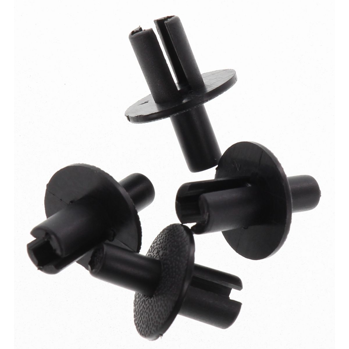 Champion Fasteners Push Rivet Black Len: 12mm Hole: 7mm Head: 16mm TF28