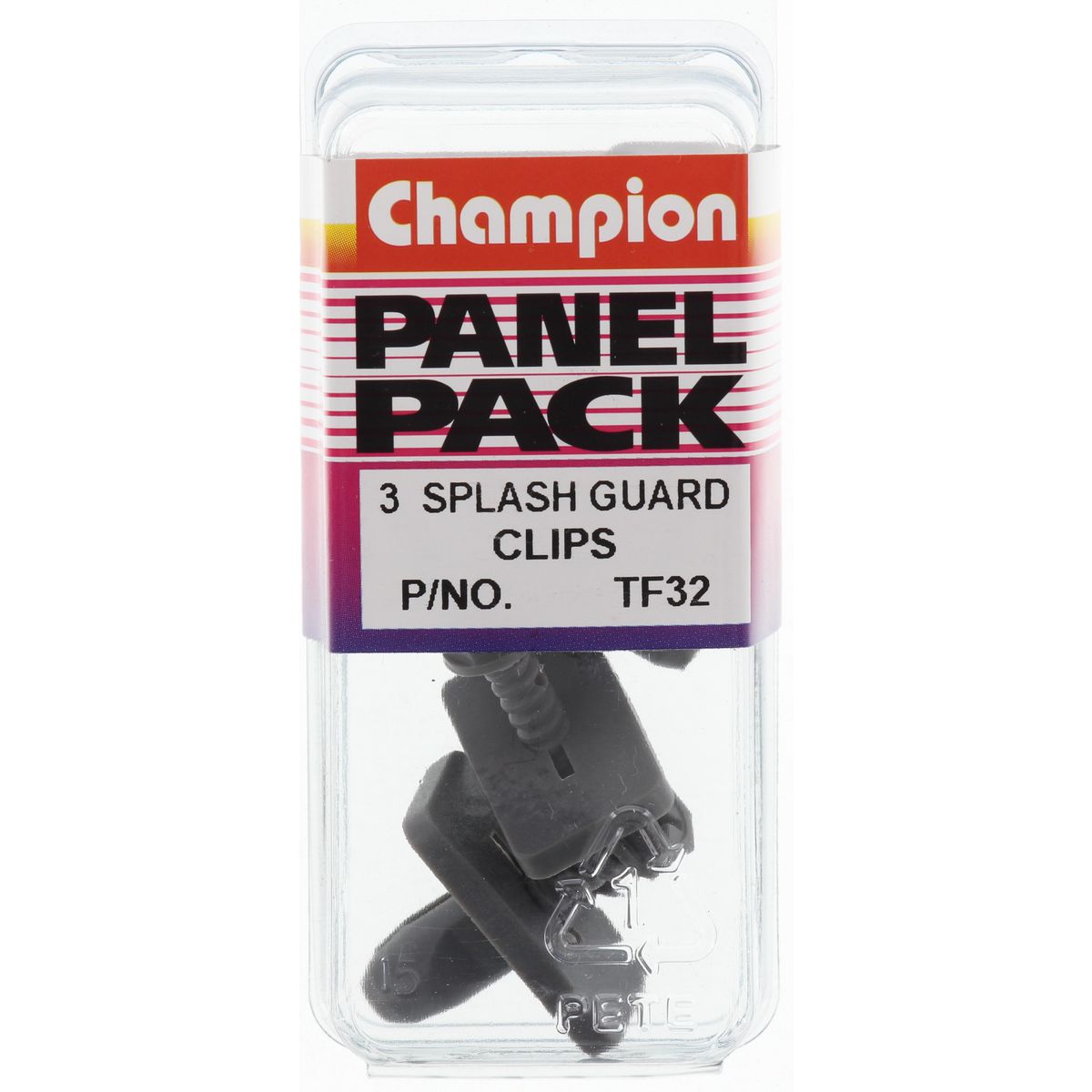 Champion Fasteners Scrivet Black/Grey Len: 14mm Hole: 9mm Head: 26mm TF32