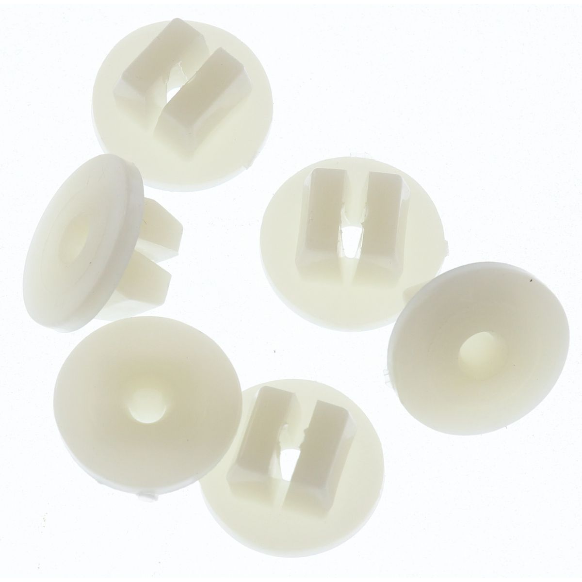 Champion Fasteners Screw Grommet Clear Len: 8.9mm Screw Size: 3.5mm Hole: 9.5X9.5mm Head: 17mm TF35