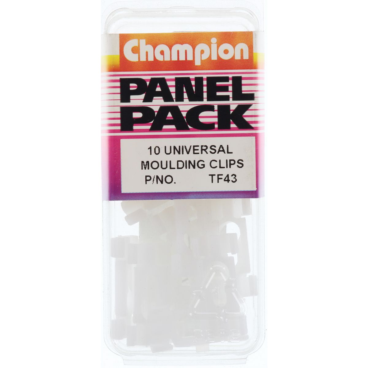 Champion Fasteners Universal Moulding Clip Wid: 11.11mm Len: 24.6mm TF43
